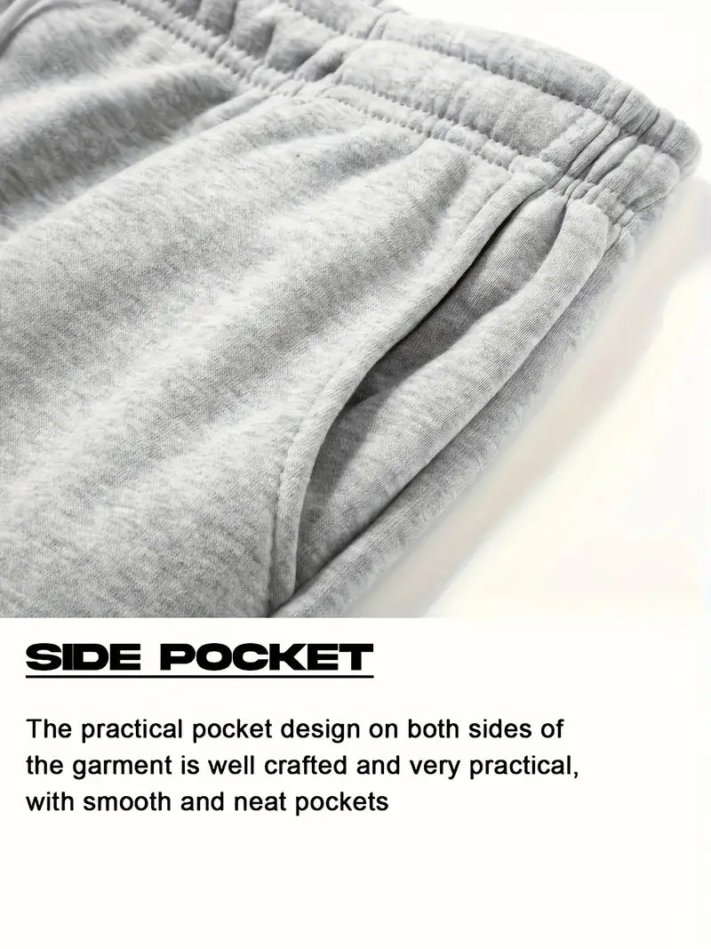 Men's Solid Color Jogger Pants